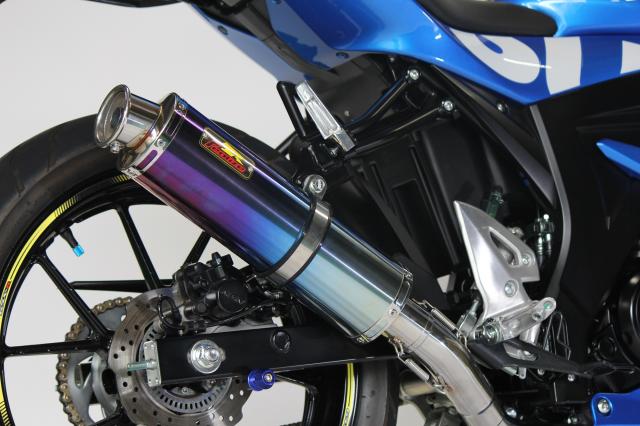 Realize GSX-R125 バイクマフラー 8BJ-DL32D 22Racing Ti チタン